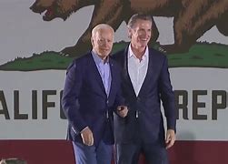 Image result for Gavin Newsom and Joe Biden