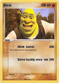 Image result for Pokemon Shrek Birthday Card