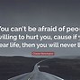 Image result for Be Afraid Be Very Afraid Quote