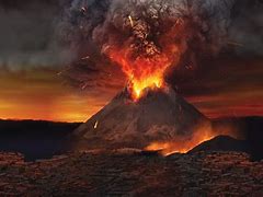 Image result for Volcanic Eruption in Pompeii