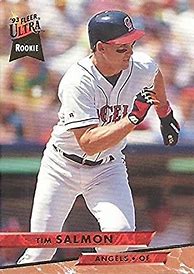 Image result for Tim Salmon Rookie Card