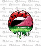Image result for Watermelon Lips Meme