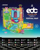 Image result for EDC Orlando Shuttle Map