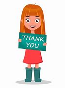 Image result for Cartoon Girl and Boy Saying Thank You