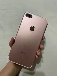 Image result for Rose Gold iPhone 7 Plus in Hand