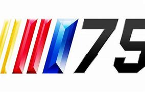 Image result for NASCAR 75th Anniversary Logo