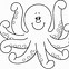 Image result for Octopus Clip Art Free Black and White