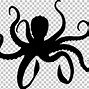 Image result for Octopus Silhouette Clip Art