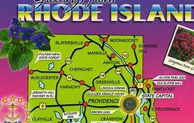 Image result for Rhode Island and Mass Map