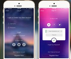 Image result for Login Screen for iOS App