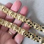 Image result for Men's Gold Nugget Bracelet