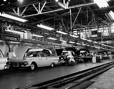 Image result for Inside of Old Car Factory