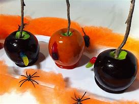 Image result for Halloween Gourmet Candy Apples