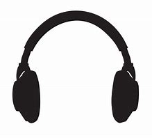 Image result for Black Headphones Cartoon