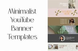 Image result for Minimalist YouTube Banner