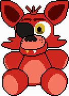 Image result for Foxy Plush Pixel Art