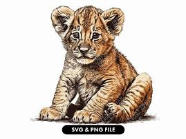 Image result for Lion Cub SVG