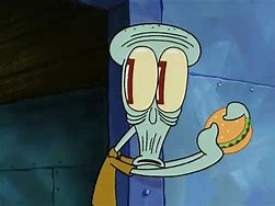 Image result for Squidward Holding Meme