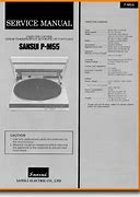 Image result for Sansui Turntable Pm 55