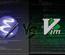 Image result for Emacs or Vim