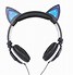 Image result for Sharper Image Squishy Cat Headphones