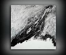 Image result for Black and White Abstract Canvas Art