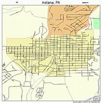 Image result for Map of Indiana PA and Surrounding Area
