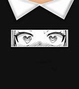Image result for Anime Face Roblox Shirt Template