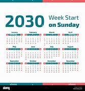 Image result for September 2030 Calendar