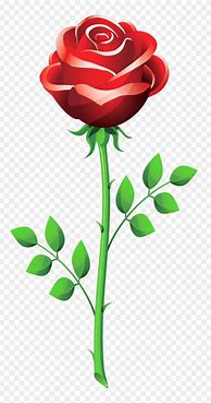 Image result for Beauty and the Beast Red Rose Clip Art