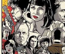 Image result for Pulp Fiction Poster 1993