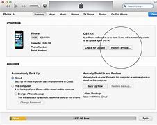 Image result for Restore From iTunes Backup