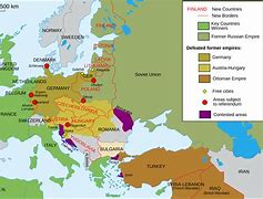 Image result for Map of WW1 Battles