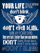 Image result for Weeping Angels Doctor Who Quotes