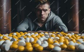 Image result for Sad Person Looking at Drugs