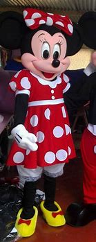 Image result for Minnie Mouse Mascot Costume