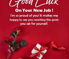 Image result for Good Luck New Job Quotes