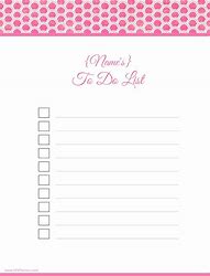 Image result for 30-Day Calendar with To-Do List