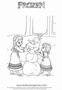 Image result for Frozen Do You Want to Build a Snowman Coloring Book