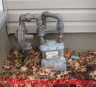 Image result for Photos of Corroded Natural Gas Meter Risers