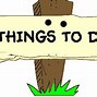 Image result for Things to Do Clip Art