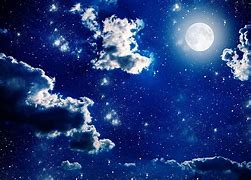 Image result for Night Moon and Stars 6000 X4000