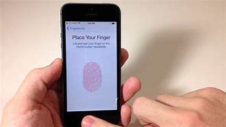 Image result for iPhone 5 Finger Scanner