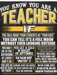 Image result for Fufunny Teacher Poster