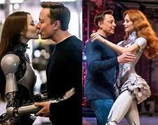 Image result for Sophia the Robot and Elon Musk