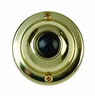 Image result for Brass Exterior Round Doorbell