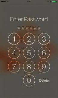 Image result for Home Screen iPhone Password