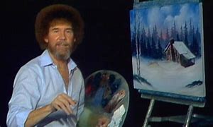 Image result for Bob Ross the Joy of Calm Drink