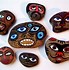 Image result for Pebble Painting Faces