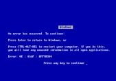 Image result for Blue Screen of Death Color